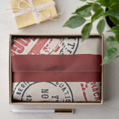 Zwarte lab Kerstmis Tissuepapier (Geschenk)