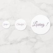 Zwarte Labrador hond verjaardag Confetti (Achterkanten)