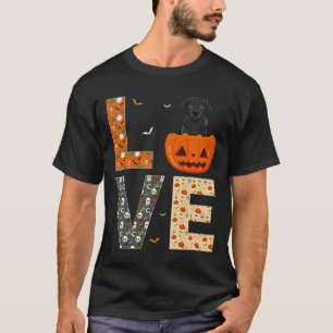 Zwarte Labrador-hondenliefhebbers Jongens Meisjes T-shirt