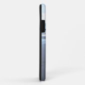 Zwarte labrador op een strand Case-Mate iPhone case (Achterkant/rechts)