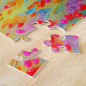 Zwarte labrador op het strand legpuzzel (Zijkant)