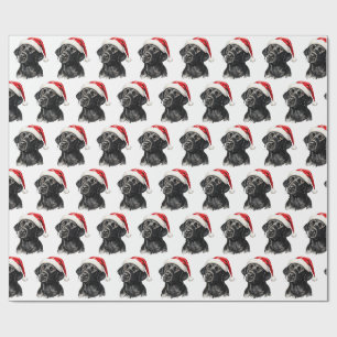 Zwarte Labrador Retriever Cadeaupapier