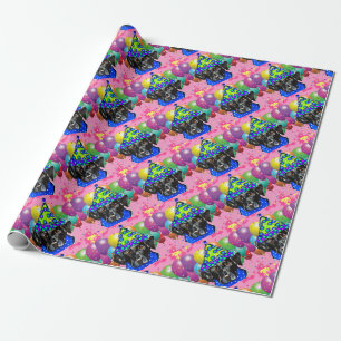 Zwarte Labrador Retriever Cadeaupapier