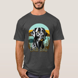 Zwarte Labrador Retriever Lab Vader T-shirt