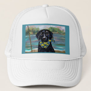 Zwarte Labrador Retriever Trucker Pet