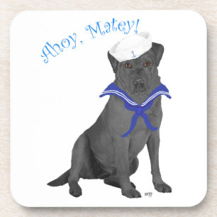 Zwarte Labrador Retriever Zeiler Bier Onderzetter