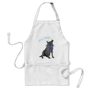 Zwarte Labrador Retriever Zeiler Standaard Schort