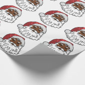 zwarte lantaarnschild cadeaupapier (Hoek)