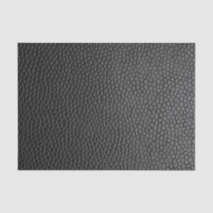 Zwarte lederen textuur tissuepapier