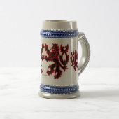 "Zwarte leeuw" Bierpul (Voorkant rechts)