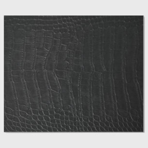 Zwarte legator Exotic Leather Pimp Cadeaupapier