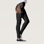 Zwarte Leggings met de Bay Pegasus (Rechts)