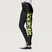Zwarte Leggings met GW-logo (Links)