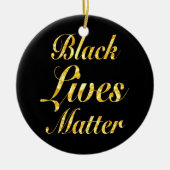 "ZWARTE LEVENS KWESTIE" KERAMISCH ORNAMENT (Voorkant)