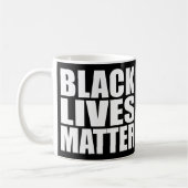 "ZWARTE LEVENS KWESTIE" KOFFIEMOK (Links)