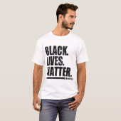 ZWARTE LEVENS T-SHIRT (Voorkant volledig)