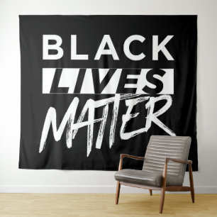 Zwarte levens zijn enorm wandkleed