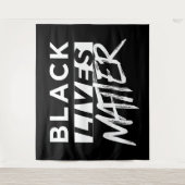 Zwarte levens zijn enorm wandkleed (Voorkant)