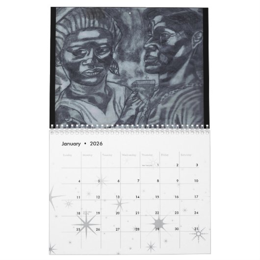 ZWARTE LEVERANCIERS-kalender Kalender (Jan 2026)