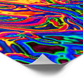 Zwarte lichte nacht.... poster (Hoek)