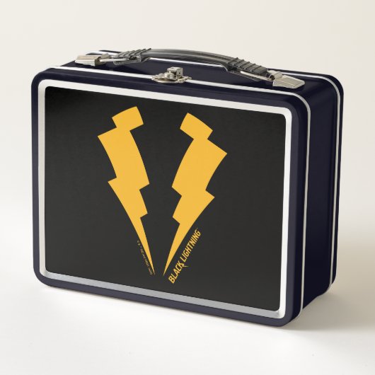 Zwarte Lightning Bolts Graphic (Voorkant)