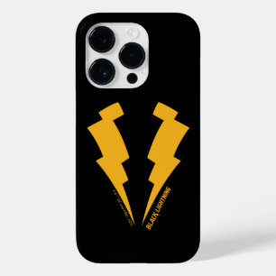 Zwarte Lightning Bolts Graphic Case-Mate iPhone 14 Pro Hoesje