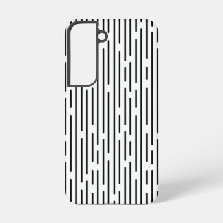 Zwarte Lijn Geometrisch Patroon Samsung Galaxy Hoesje