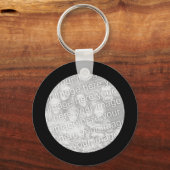 Zwarte Lijst Sleutelhanger (Voorkant)