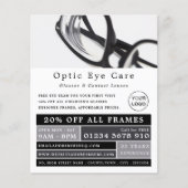 Zwarte Lijsten, Opticien, Technical Practitioner Flyer (Voorkant)