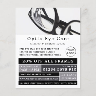 Zwarte Lijsten, Opticien, Technical Practitioner Flyer