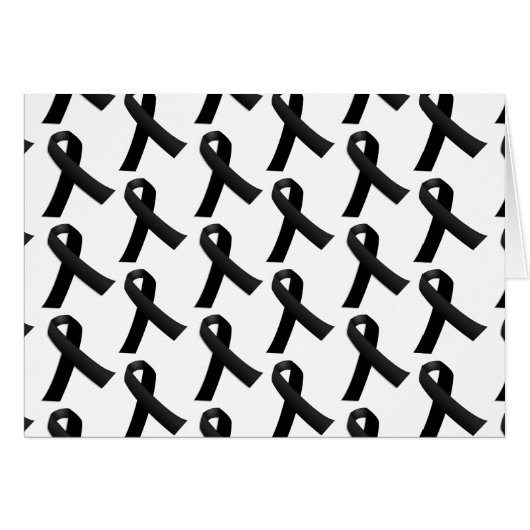 Zwarte linten (Voorkant Horizontaal)