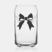 Zwarte linten blikvorm glas (Links)