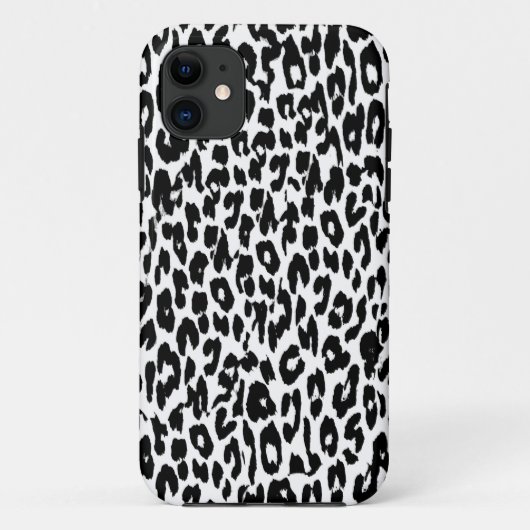Zwarte luipaard Case-Mate iPhone case (Achterkant)