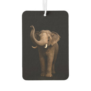 Zwarte Luxe auto geurverfrissers, Mighty Elephant Luchtverfrisser