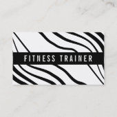 Zwarte luxe visitekaartje (Achterkant)