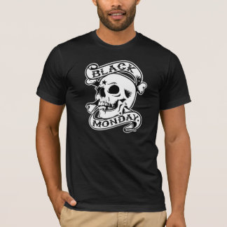 Zwarte Maandag RIP Skull Black t-shirt