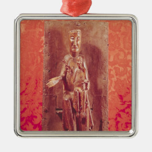 Zwarte Madonna, Catalaanse School, 11e eeuw Metalen Ornament