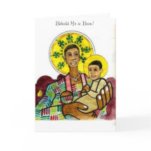 Zwarte Madonna en Kind