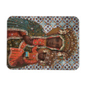 Zwarte Madonna en Kindmagneet Magneet (Horizontaal)