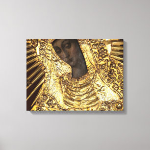 Zwarte Madonna Polen onze emancipatie van de poort Canvas Afdruk