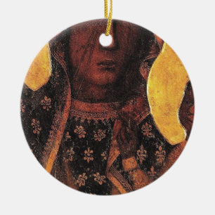 Zwarte Madonna Polen onze vrouw van Czestochowa Keramisch Ornament