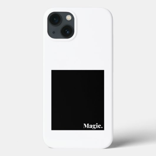 ZWARTE MAGIC Case-Mate iPhone CASE (Achterkant)