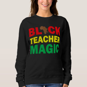 Zwarte Magie T-Shirt Voor Leraren Zwarte Geschiede