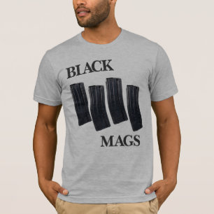 ZWARTE MAGS T-SHIRT