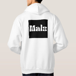 zwarte malo hoodie
