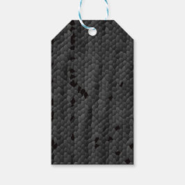 Zwarte Mamba in afbeelding, Art Cadeaulabel