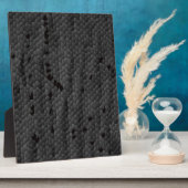 Zwarte Mamba in afbeelding, Art Fotoplaat (Zijkant)