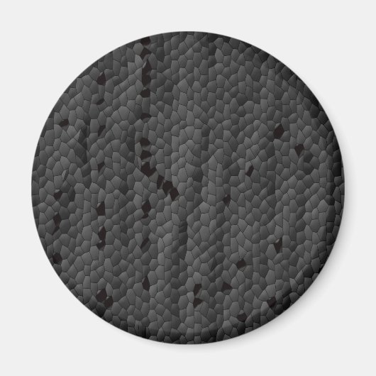 Zwarte Mamba in afbeelding, Art Magneet (Voorkant)