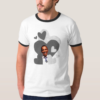 Zwarte mannen van Barack collage T-shirt