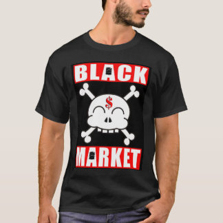 ZWARTE MARKT T-SHIRT